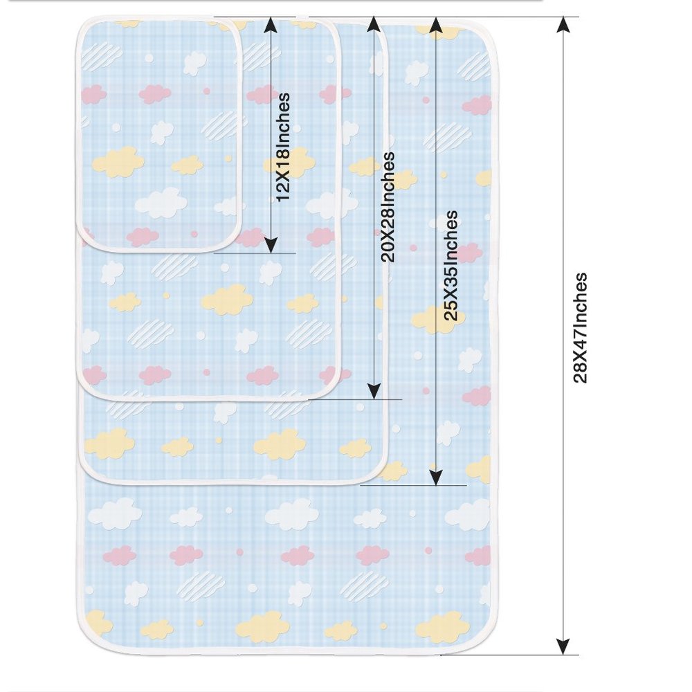 Cotton Softer Changing Pad Liners Waterproof
